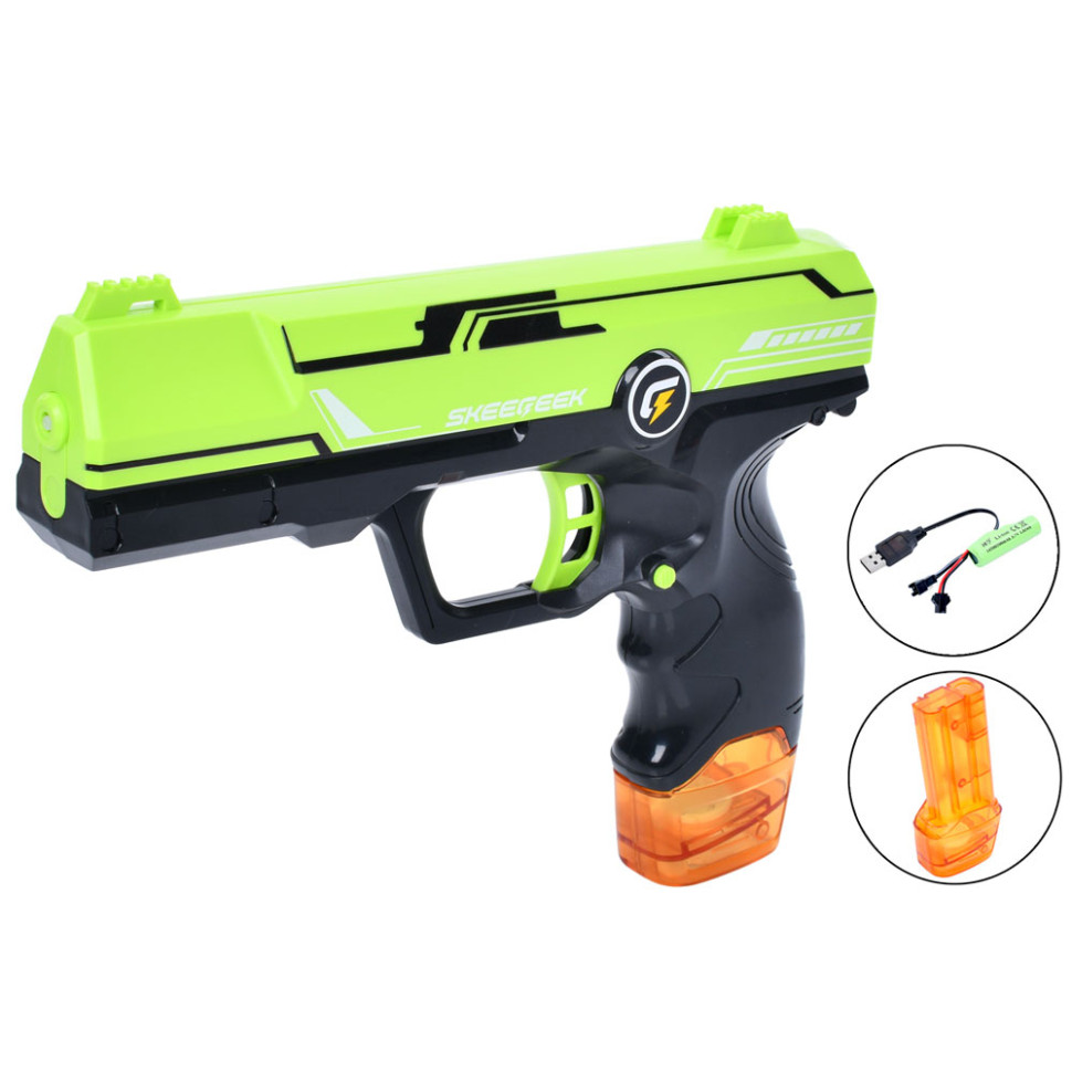Детский Водяной пистолет X77-51(Green) аккумулятор, USB зарядное опт, дропшиппинг