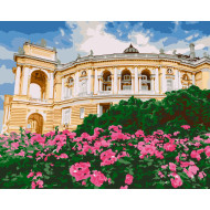Картина по номерам "Одесса. Оперный театр" Art Craft 11233-AC 40х50 см
