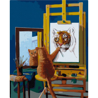 Картина по номерам "Норман Кэтвелл" ©Lucia Heffernan BS53459, 40х50см