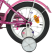 Велосипед дитячий PROF1 Y1416 14 дюймів, фуксія - гурт(опт), дропшиппінг 