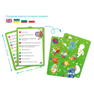 Детский пазл Ищи и находи "Безумный космос" 300668, 100 элементов