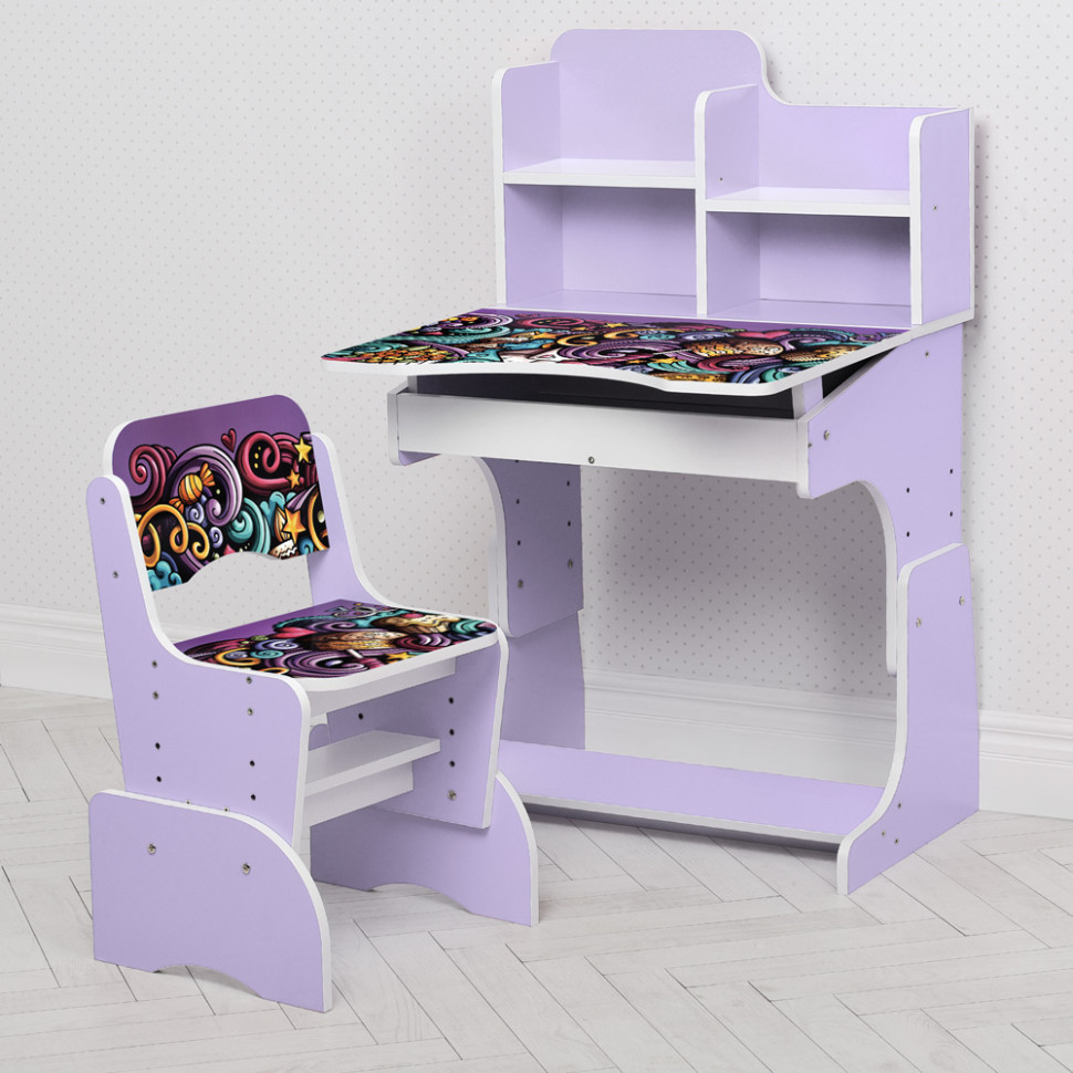 Дитяча парта Bambi W 2071-106-4 - гурт(опт), дропшиппінг 