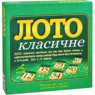 Настільна гра Лото класичне Arial 910046 укр. мовою