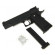 Игрушечный пистолет на пульках "Colt M1911" Galaxy G6+ металл черный с кобурой опт, дропшиппинг