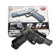 Игрушечный пистолет на пульках "Colt M1911" Galaxy G6+ металл черный с кобурой опт, дропшиппинг