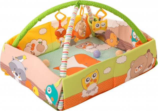 Развивающий коврик с дугами и бортиками BABY TEAM 8566 опт, дропшиппинг