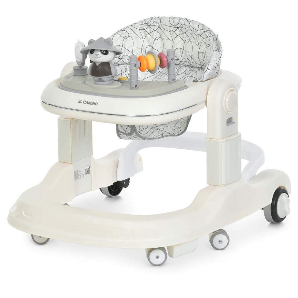 Детские Ходунки ME 1200 URSA White, музыка, свет опт, дропшиппинг