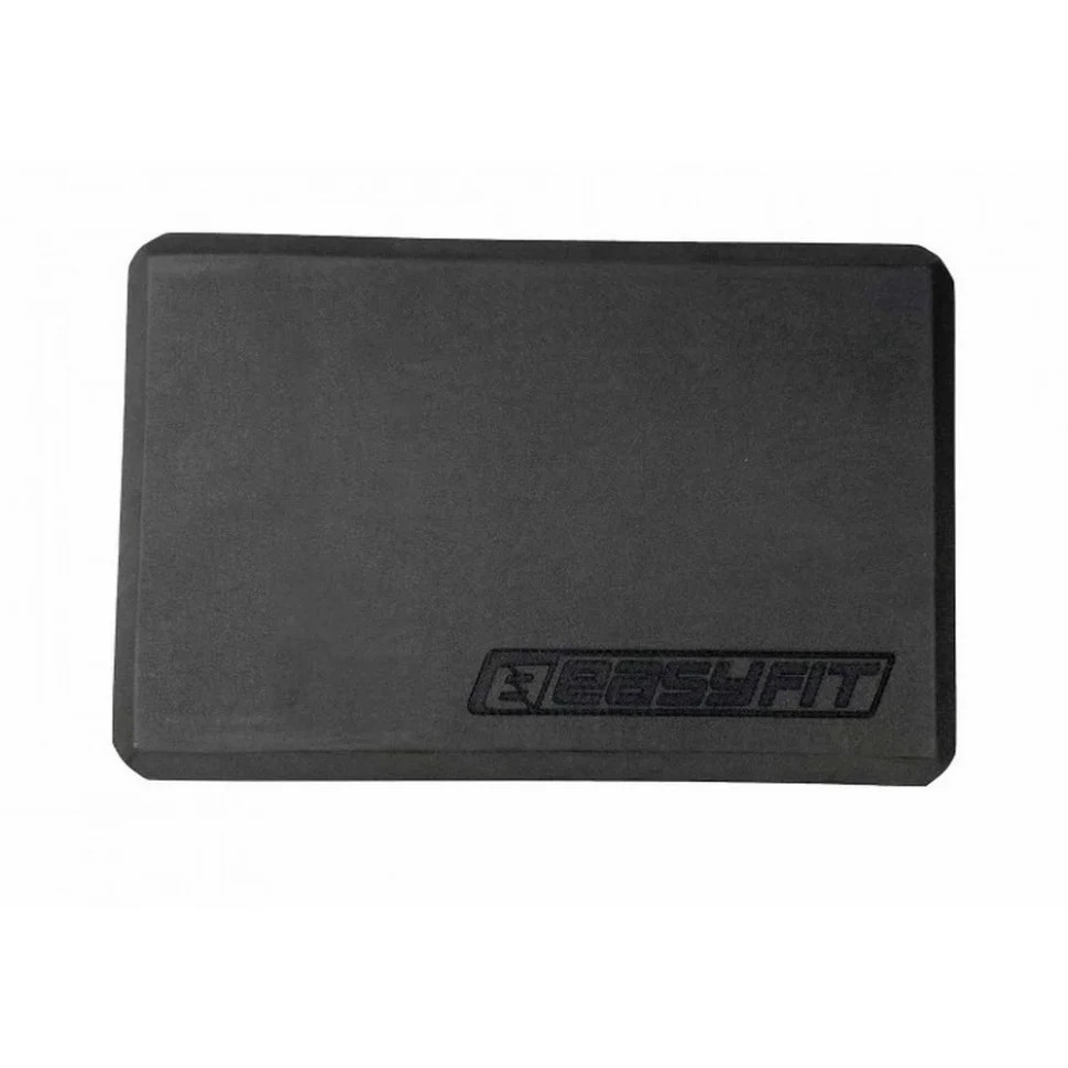 Блок для йоги EasyFit EF-1818-B, EVA, Черный опт, дропшиппинг