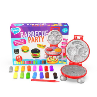 Набор для креативного творчества с тестом "Barbecue Party" TM Lovin 41194, 15 цветов                        