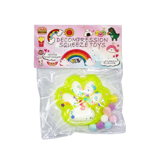 Антистресс Сквиш «Мягкие кошачьи лапки» Bambi SKL-102(Green)