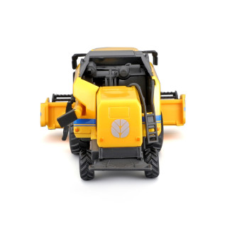 Автомодель Зерноуборочный комбайн "New Holland TC5.90" Bburago 18-31721 с зерновой жаткой