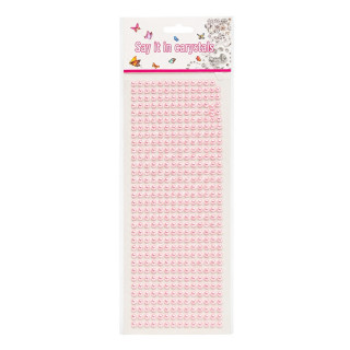 Наклейки декоративные XY-007(Pink) для авто, ноутбуков, телефонов 