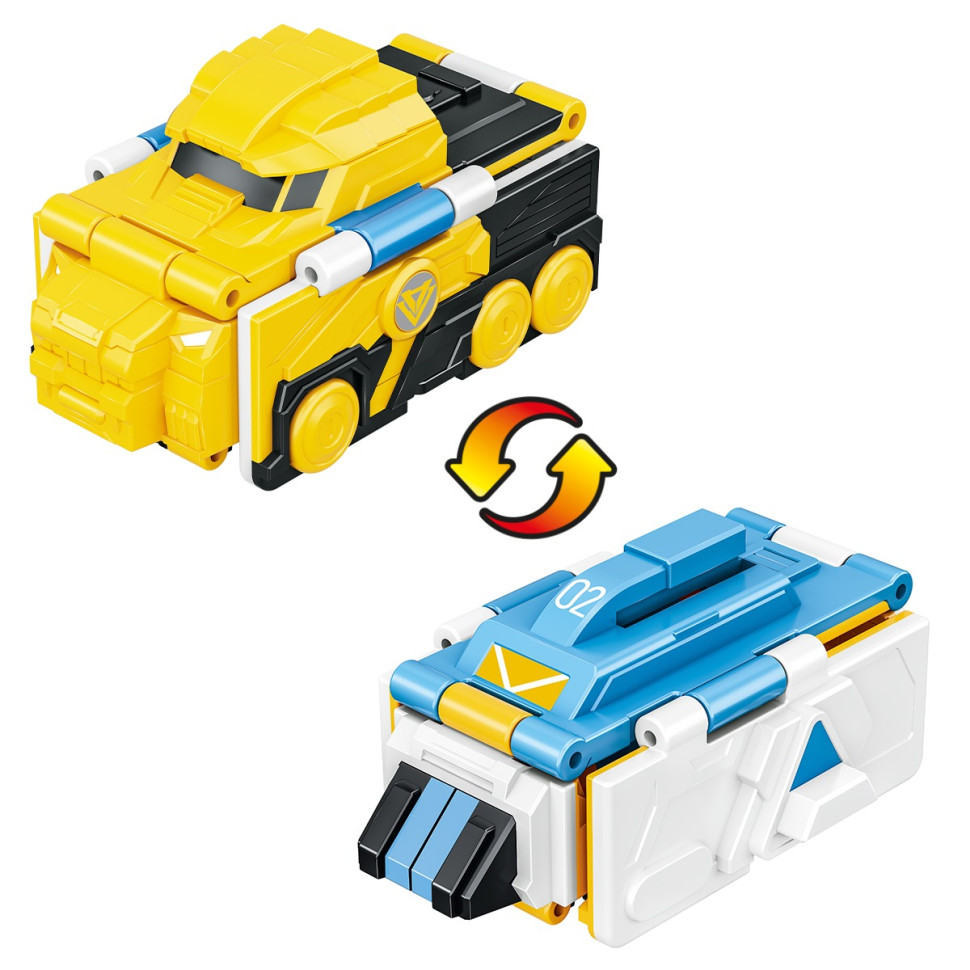Дитяча машинка-трансформер 2 в 1 Dinoster EU636310R(Yellow) - гурт(опт), дропшиппінг 