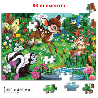 Детские пазлы Бемби 83286, 88 элементов