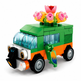 Детский конструктор Parrot Bus BB121E-I серии "Animal Bus", 103 детали