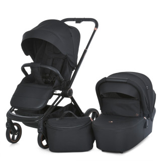 Коляска дитяча універсальна 2 в 1 PERSONA ME 1091-B Black