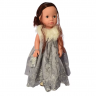 Кукла для девочек в платье M 5413-16-2 интерактивная опт, дропшиппинг