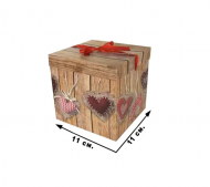Подарочная коробка CEL-141-2S, 11*11 см