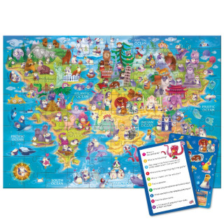 Детский пазл Ищи и находи "Мир пингвинов" 300670, 100 элементов