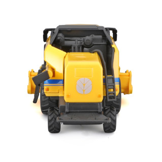 Автомодель комбайн Зерносборный "New Holland TC5.90" Bburago 18-31722 (1:24)