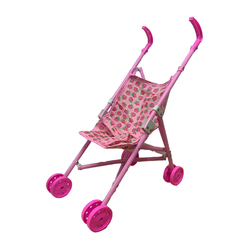 Коляска для ляльок Bambi 886-1-4, подвійні колеса, складана - гурт(опт), дропшиппінг 