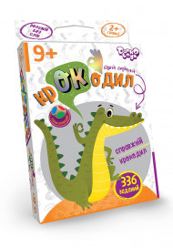 Детская настольная игра викторина "Тот самый крокодил" CROC-02-01U на укр. языке