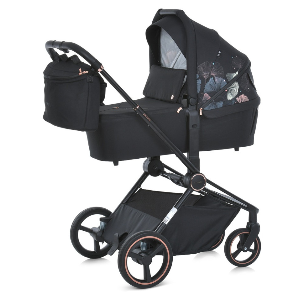 Коляска детская универсальная 2 в 1 PERSONA ME 1091-B Black Art опт, дропшиппинг