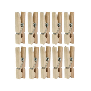 Деревянные прищепки для декора PPP-6-30x8mm, 6 штук