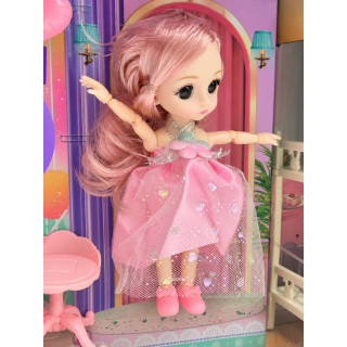 Детская игрушечная кукла "YQE-Girl" 3688-184A, с аксессуарами
