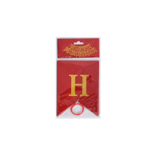 Гирлянда с флажками "Happy Birthday" MK 5955(Red) красный