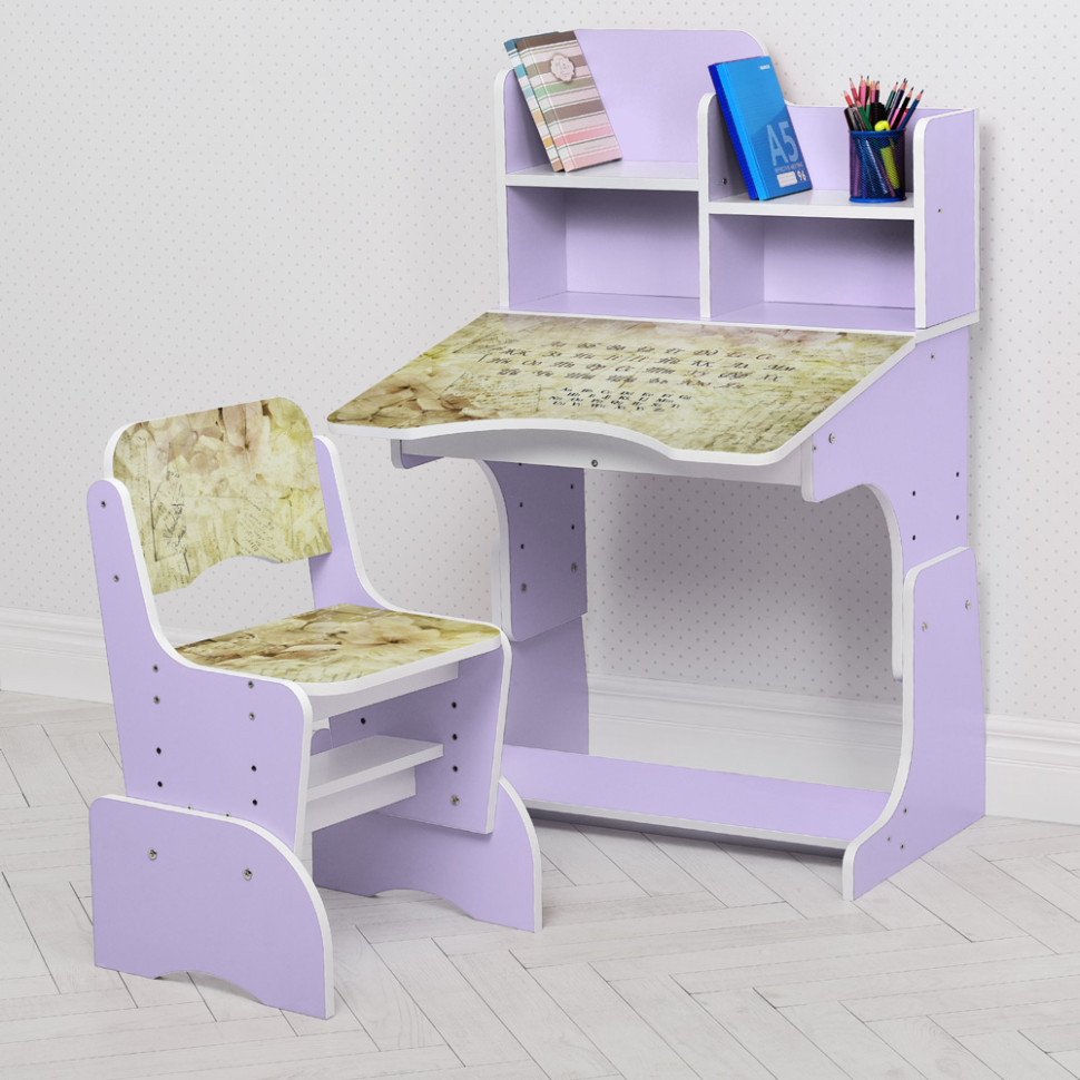 Дитяча парта Bambi W 2071-112-3(UA)(EN) - гурт(опт), дропшиппінг 