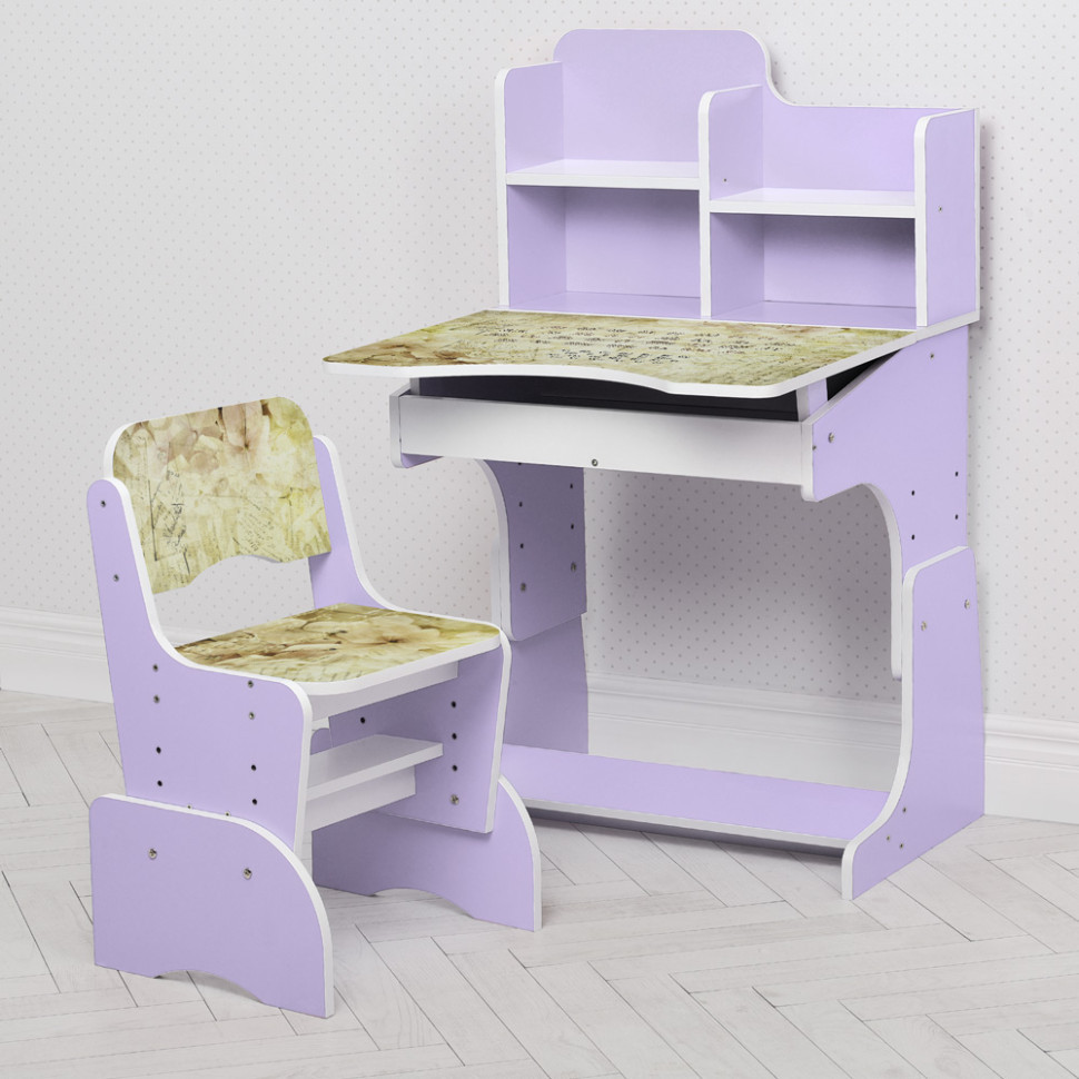 Дитяча парта Bambi W 2071-112-3(UA)(EN) - гурт(опт), дропшиппінг 