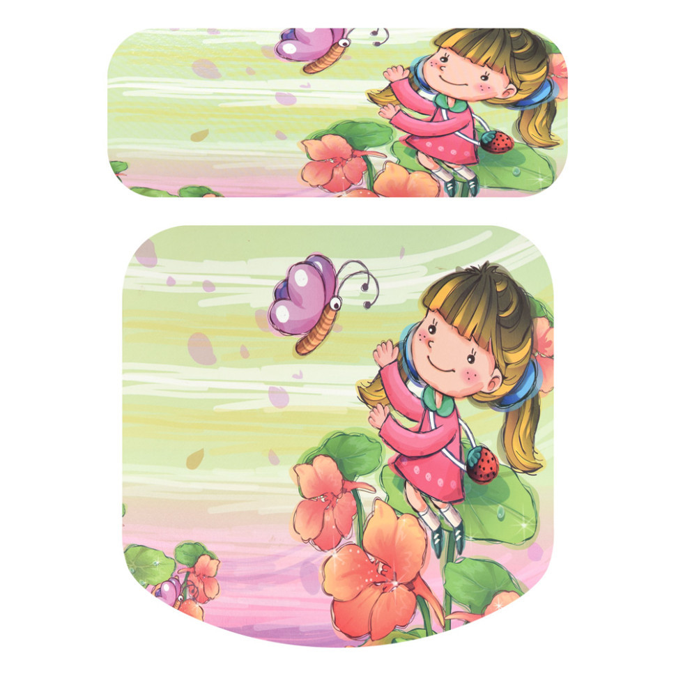 Дитячий столик Bambi A19-girl paint зі стільчиком - гурт(опт), дропшиппінг 