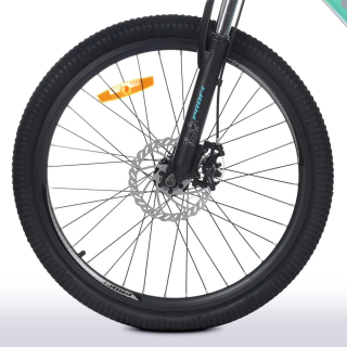 Велосипед "AIRY" PROF1 G24AIRY A24.4 24 д. Алюм.рама 15", SHIMANO 21SP, алюм.DB, CS TZ500, мятный