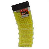 Пластикові кульки (пульки) для дитячої зброї TD2023132(Yellow) 6 мм, 800 шт