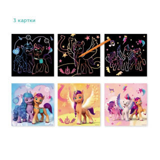 Набор гравюр My Little Pony "Друзья" Dodo 200189