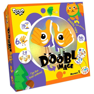 УЦЕНКА!!! Настольная карточная игра "Doobl Image" Multibox 1 Danko Toys DBI-01-01U-UC