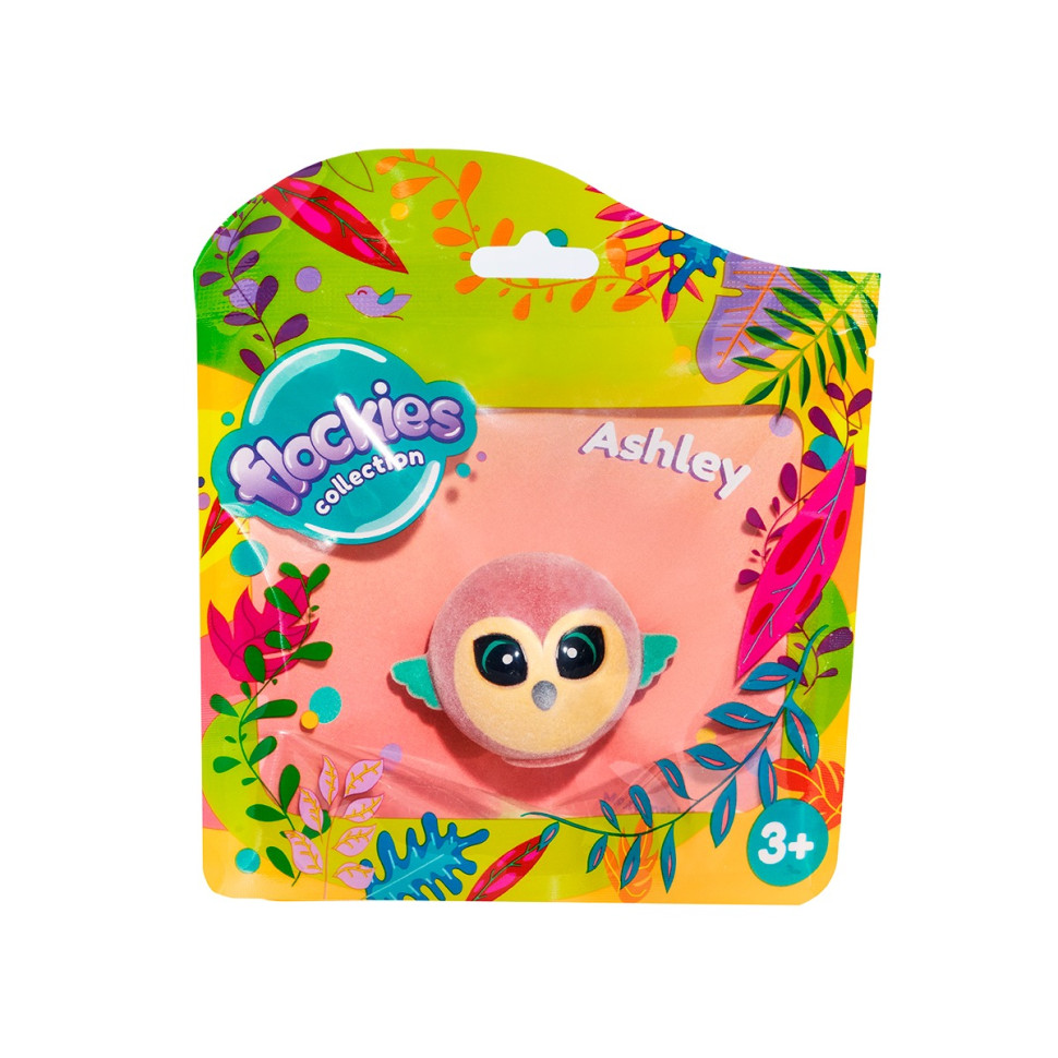 Коллекционная игрушка-фигурка Попугай Ара Эшли Flockies FLO0105 опт, дропшиппинг