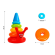 Дитяча розвиваюча іграшка "Пірамідка" ТехноК 5255TXK - гурт(опт), дропшиппінг 