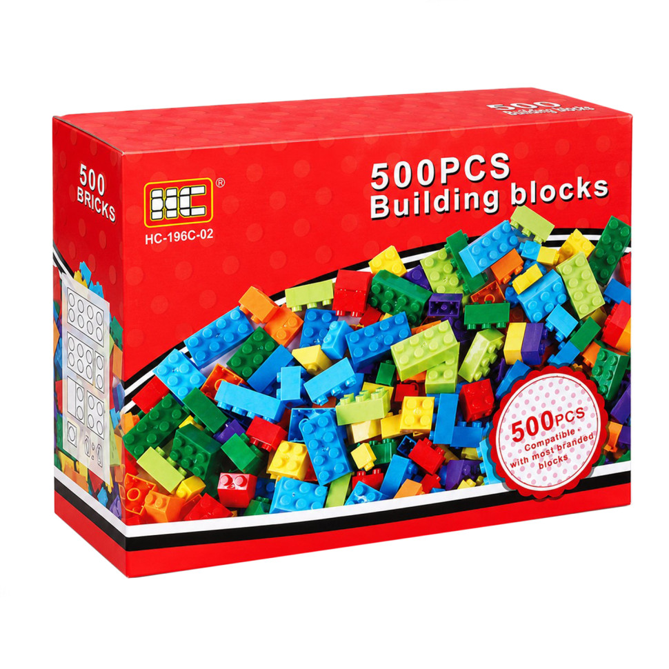 Детский конструктор Building Blocks HC-196C-02, 500 деталей опт, дропшиппинг