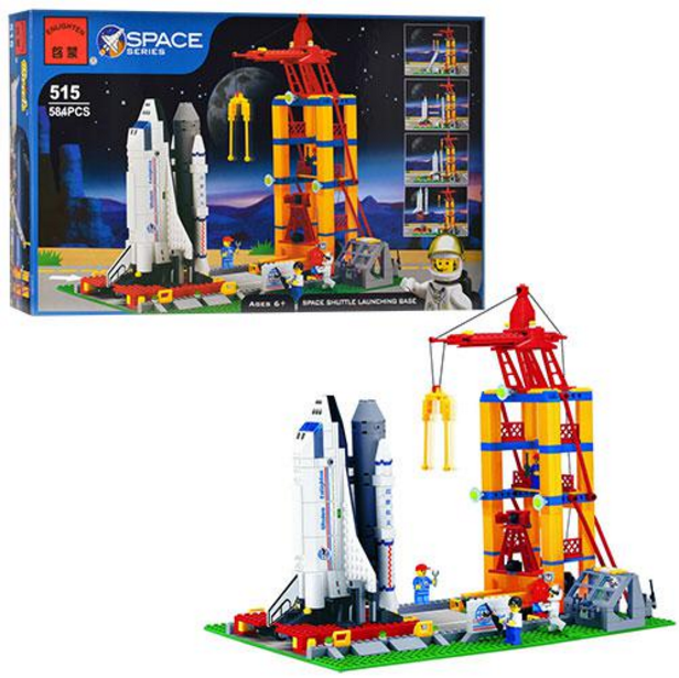 Конструктор BRICK 515 Космическая база, 584 детали опт, дропшиппинг