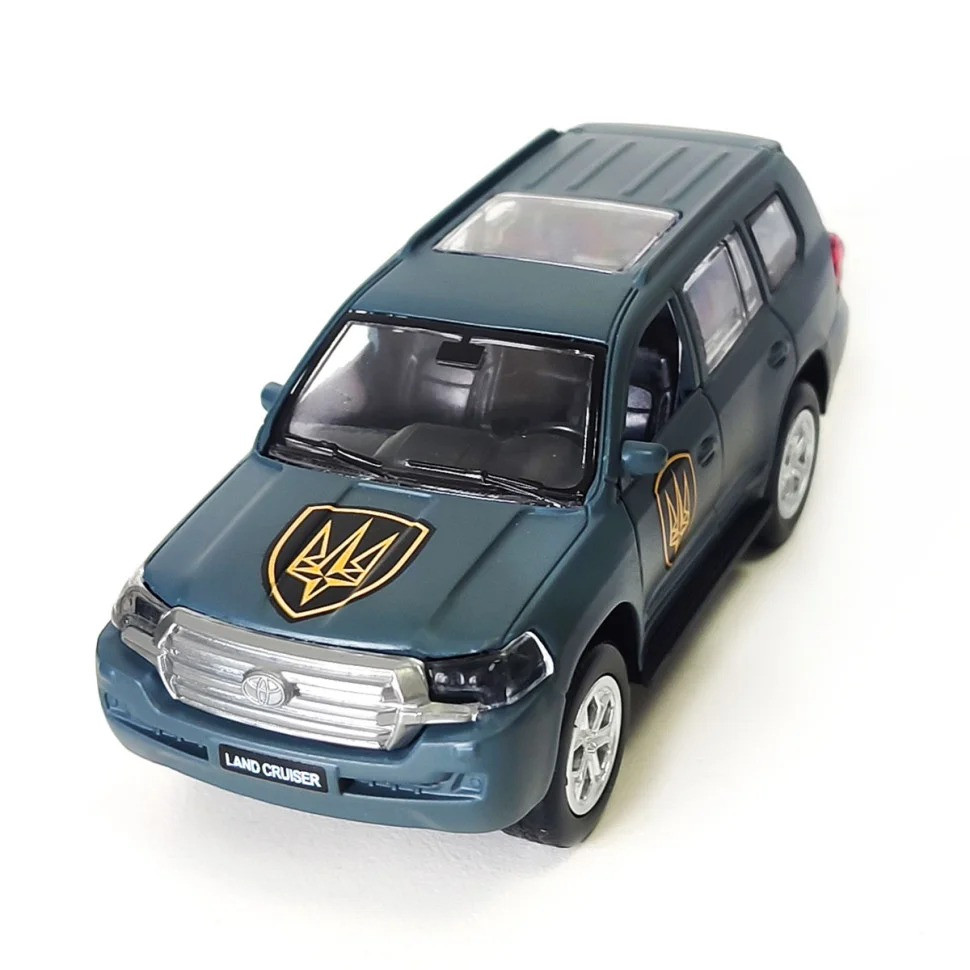 Автомодель серії «Шеврони Героїв» Toyota Land Сruiser «Рубіж» TechnoDrive KM6010 - гурт(опт), дропшиппінг 