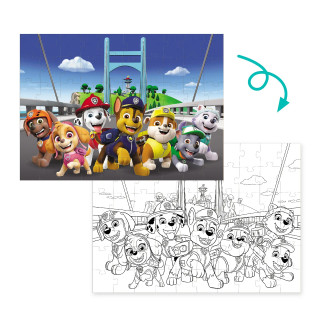 Дитячі Пазли 2 в 1 Paw Patrol 