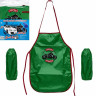 Фартух дитячий з нарукавниками для хлопчиків CR5520(Green) 54х37 см (80433) - гурт(опт), дропшиппінг 