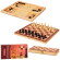 Деревянные Шахматы S2416 с нардами и шашками  опт, дропшиппинг