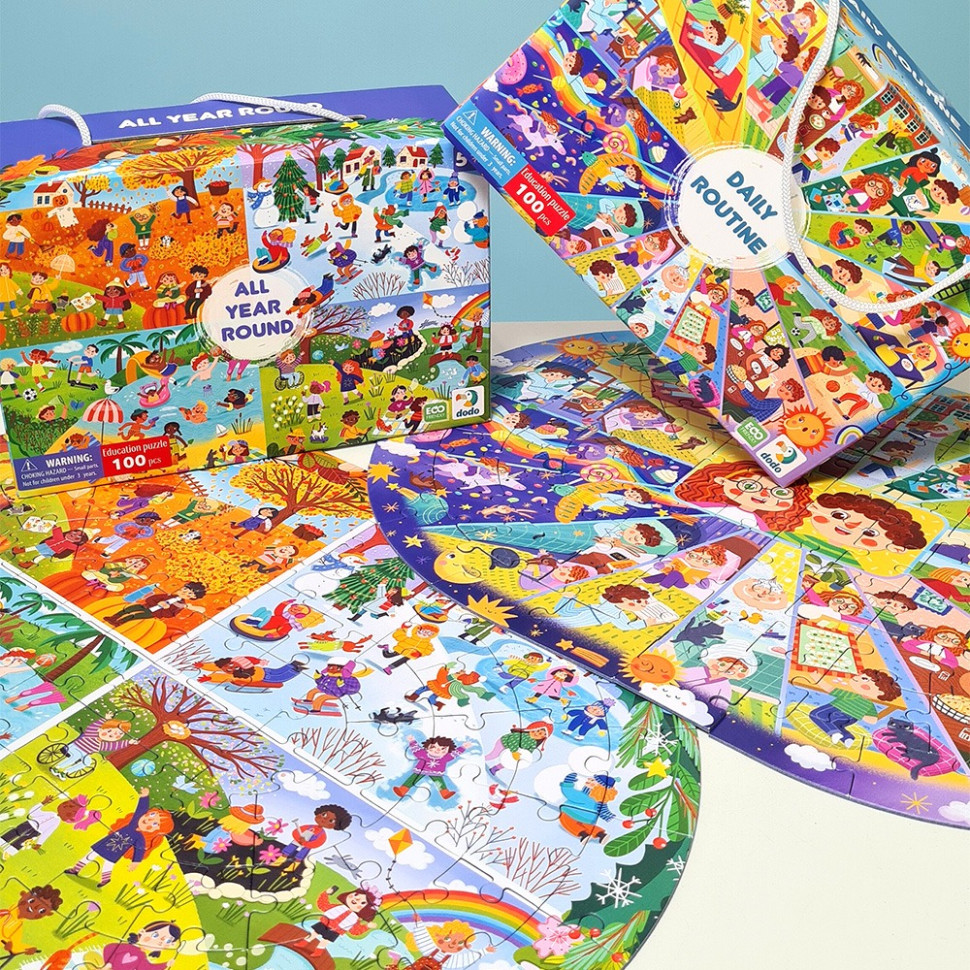 Детский виммельпазл