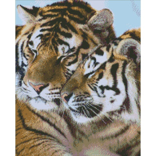 Алмазная вышивка. "Любовь" AM3015, 40х50 см