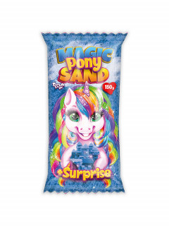 Набор для творчества "Кинетический песок "Magic Pony Sand" MPS-01, 150 грамм