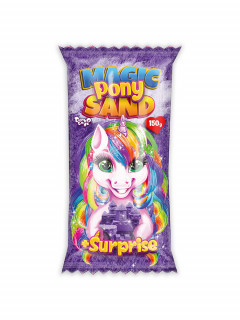 Набор для творчества "Кинетический песок "Magic Pony Sand" MPS-01, 150 грамм