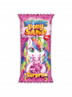 Набор для творчества "Кинетический песок "Magic Pony Sand" MPS-01, 150 грамм